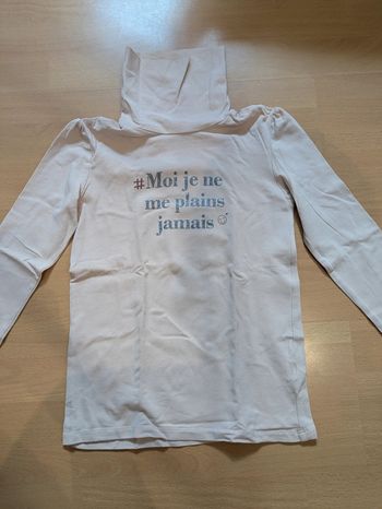 Tee shirt col roulé