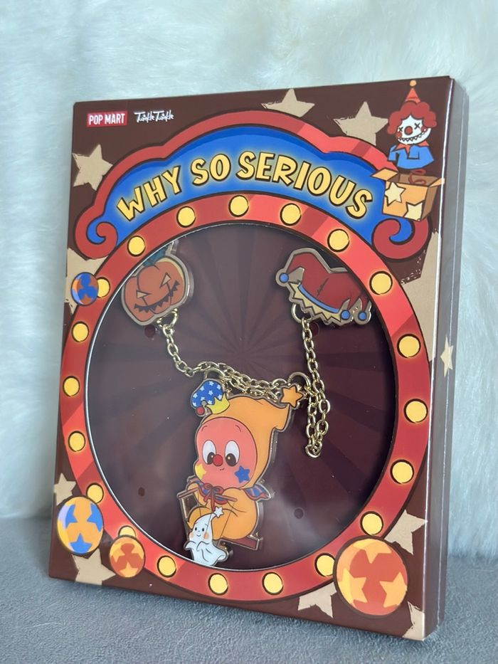 Why so serious Twinkle Twinkle collar button