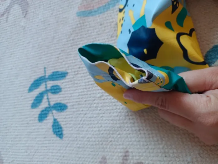 Imperméable polaire bleu jaune vert Vertbaudet 5 ans - photo numéro 4