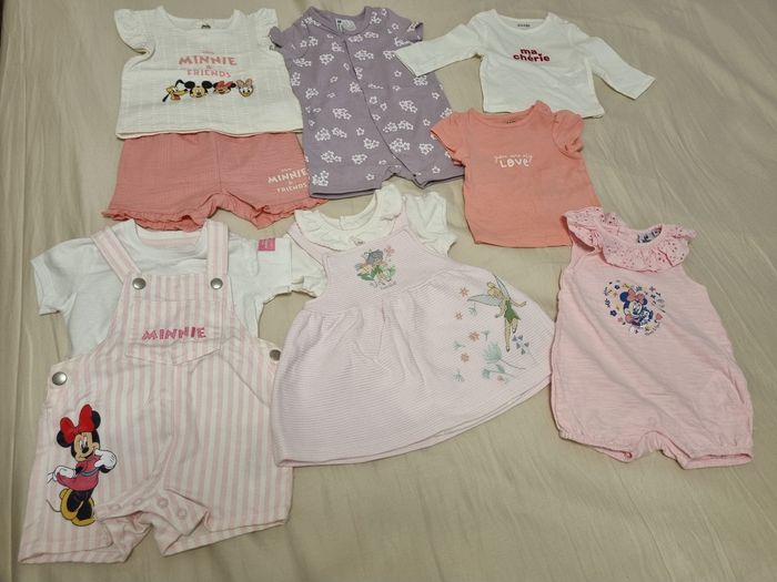 Lots de vêtements bébé fille 0-3 mois