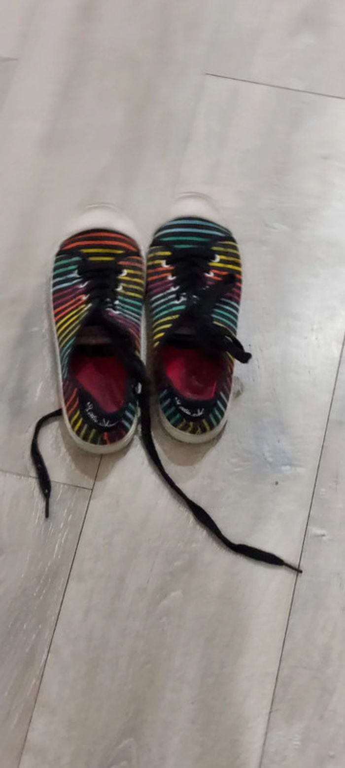 Basket noire, fille Little Marcel, pointure 36