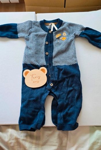 Combinaison laine 3 mois