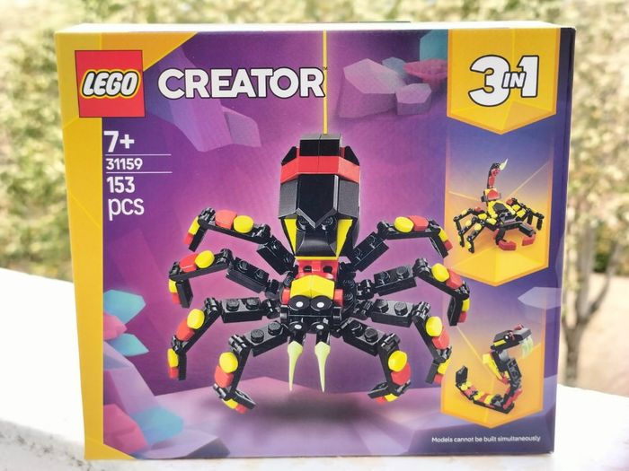 Lego les animaux sauvages l'araignée surprenante
