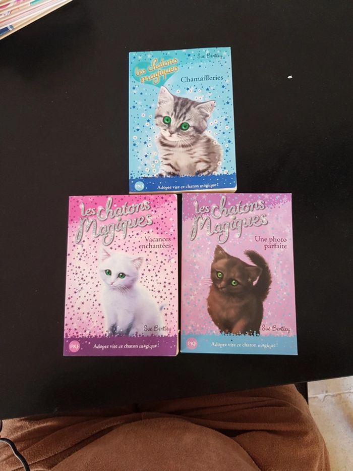 Lot de 3 livres enfant - Les chatons magiques de Sue Bentley - photo numéro 2
