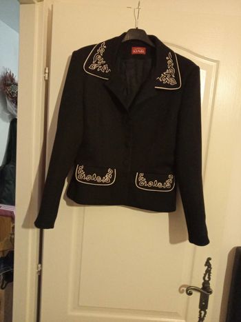 Veste blazer courte noire kiabi 40