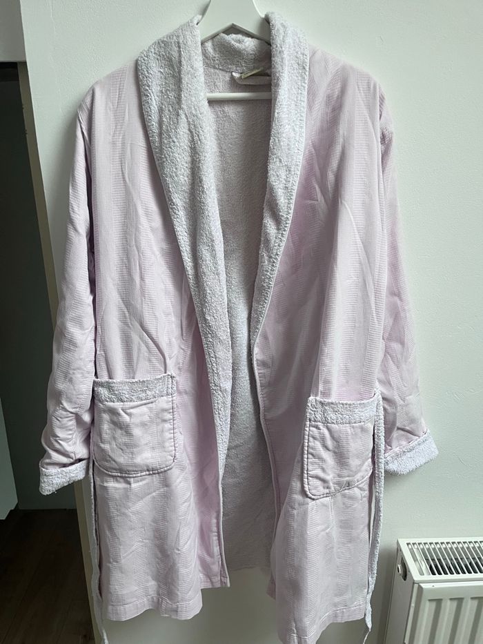 Peignoir femme rose clair - photo numéro 5