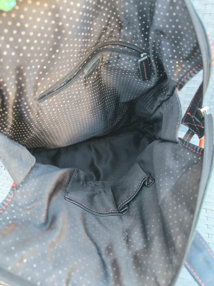Sac à main fourre tout et porte monnaie cuir Paquetage - photo numéro 8