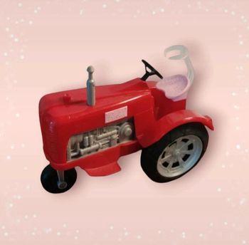 🌈 Tracteur rouge Barbie 2017🌈