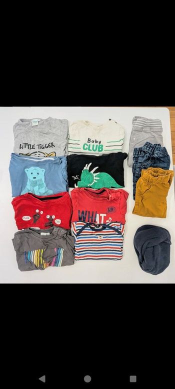 Lot vêtements 18 mois