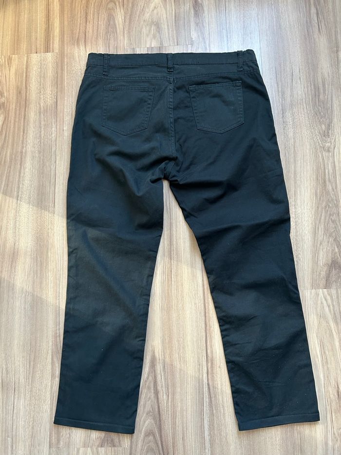 Jean noir uni Straight Boutique Indépendante Tailles 46-48 - photo numéro 6