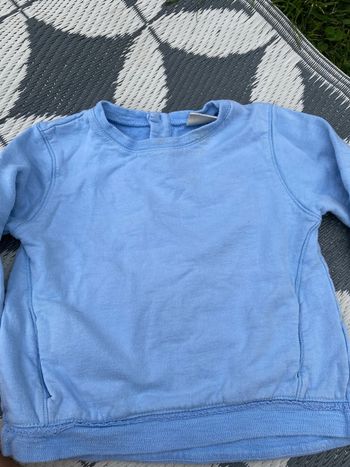 Pull bleu Zara babygirl