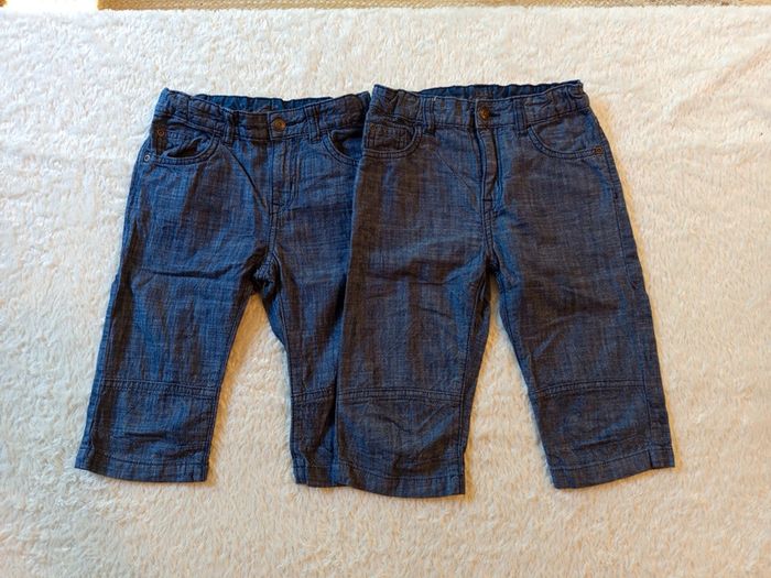 Lot de 2 bermudas en jeans LOGG de H&M en 6-7 ans