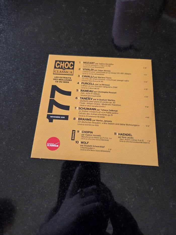 Lot de CD Choc de classica de 177 à 181 - photo numéro 2
