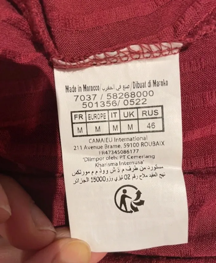 Jolie pull robe de marque Camaïeu taille 38 - M - photo numéro 6