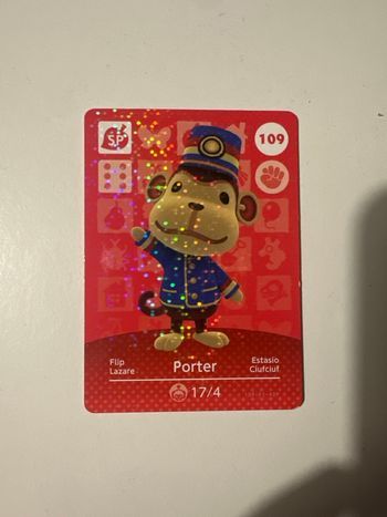 Carte Amiibo officielle Lazar 