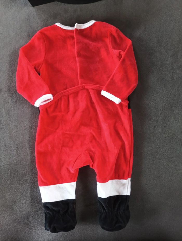 Pyjama Noël Garçon 9 mois père Noël Mickey mouse Disney Baby - photo numéro 4