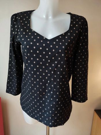 🌺haut manches 3/4 Grain de Malice taille M🌺