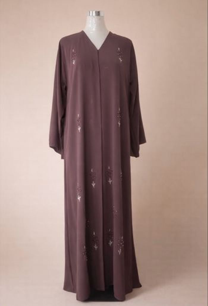 Abaya Dubai bleue avec châle assorti – neuve ✨ - photo numéro 1