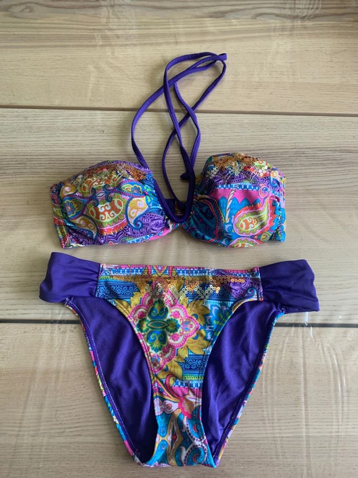 Maillot de bain 2 pièces Taille S/M | bikini - photo numéro 2