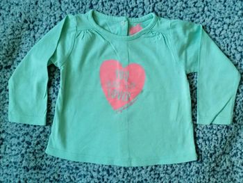 Tee-shirt fille taille 9 mois