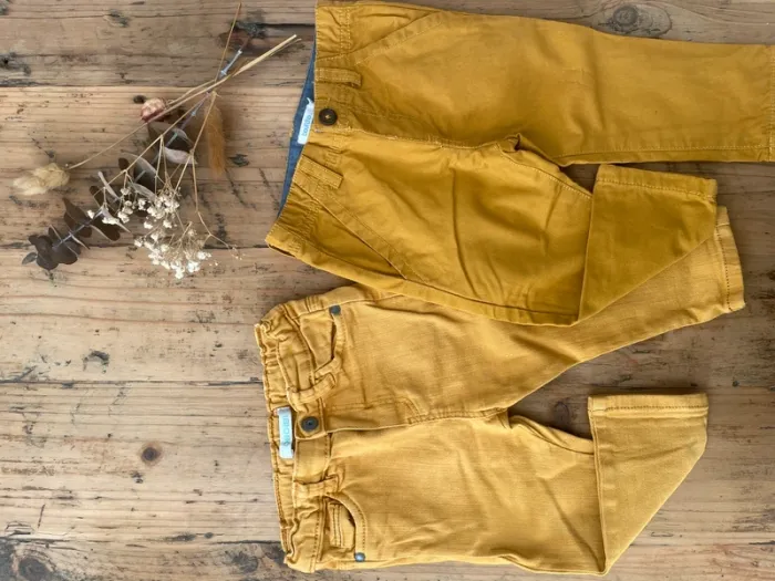 Lot pantalon 6 mois - photo numéro 2