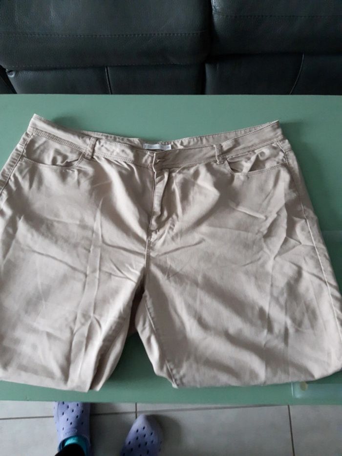 Pantalon beige 48