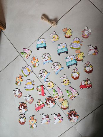 Lot de décoration pour pâques 