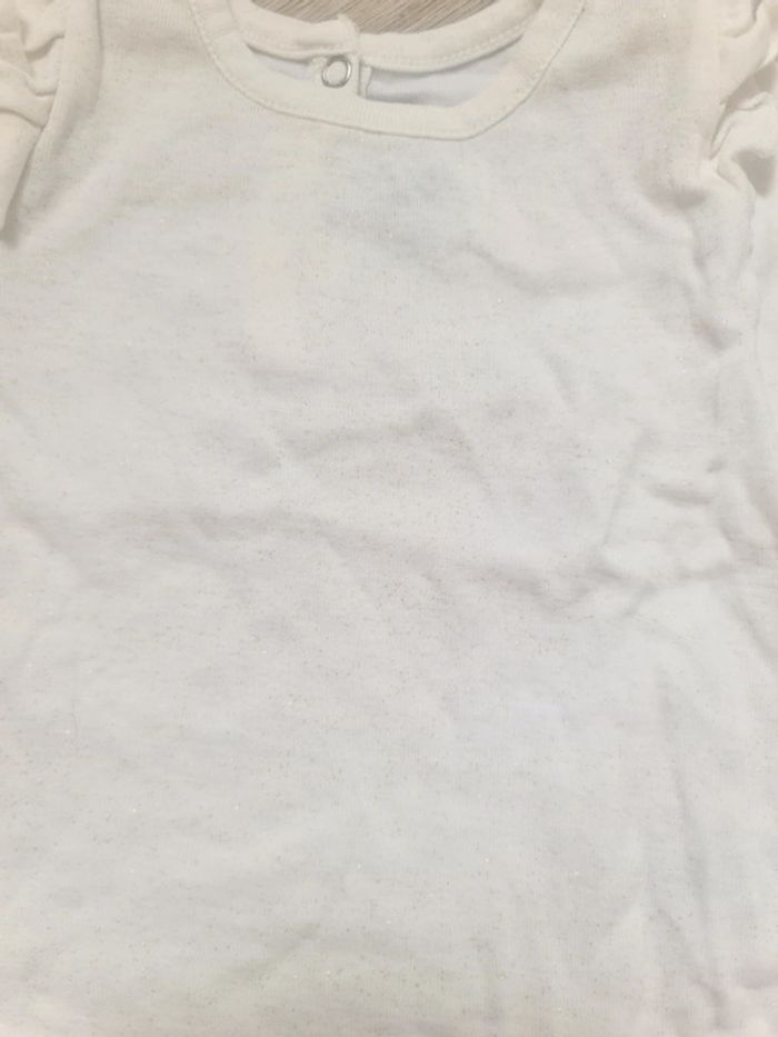 Tee-shirt manches longues pois dorés Petit bateau - photo numéro 3