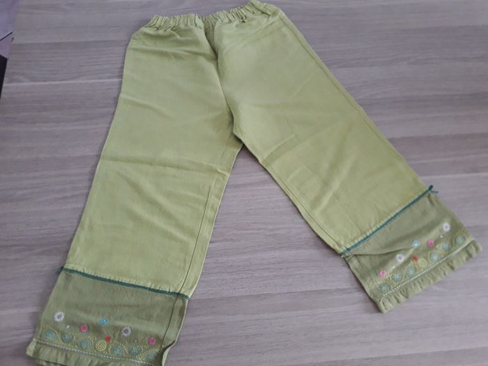 Pantalon été  3/4 toile Catimini - photo numéro 2
