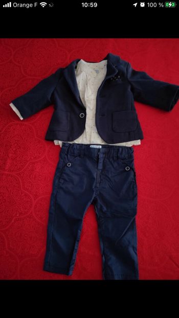 Ensemble cérémonie 6 mois mayoral