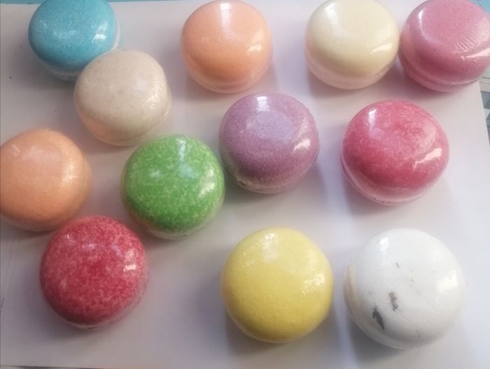 Macarons de bain