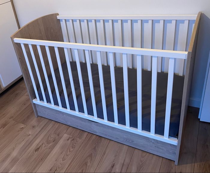 Lit bébé avec tiroir rangement - photo numéro 6