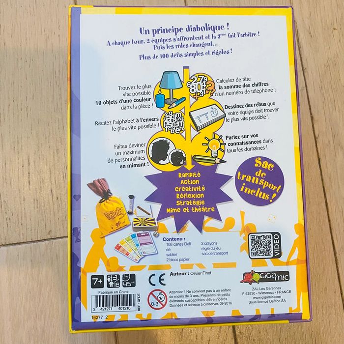 Jeu défifoo des 7 ans - photo numéro 3