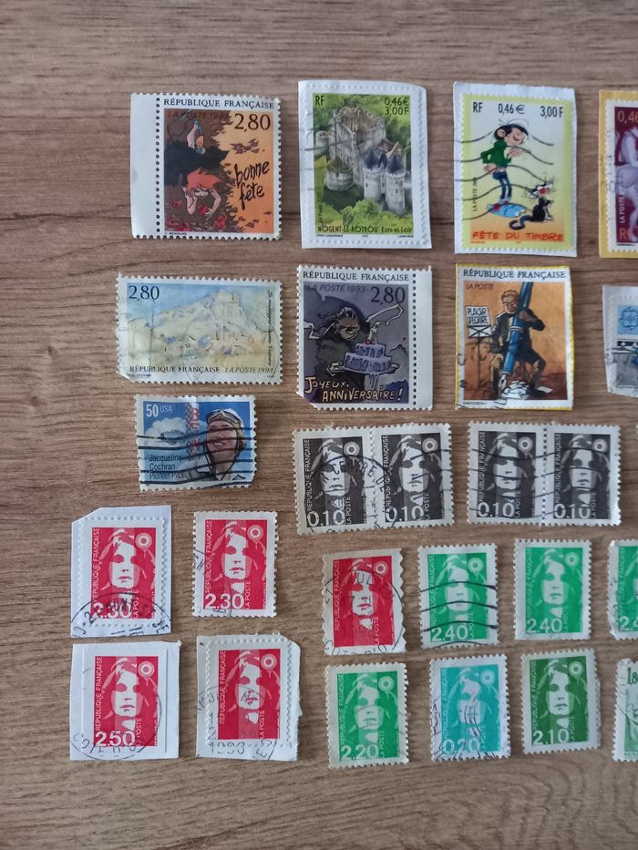 Timbres Français " 34 timbres " - photo numéro 4