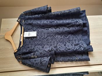 Blouse marine 2-en-1 Camaieu
