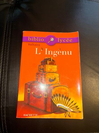 Livre l’ingénu voltaire en très bon état
