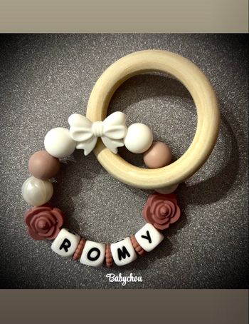 Anneaux de dentition personnalisable