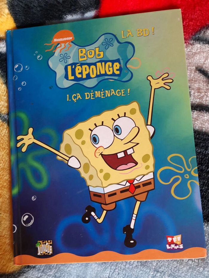 Bande dessinée bob l éponge ça déménage