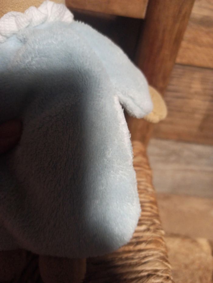 Doudou lapin hochet trousselier - photo numéro 4