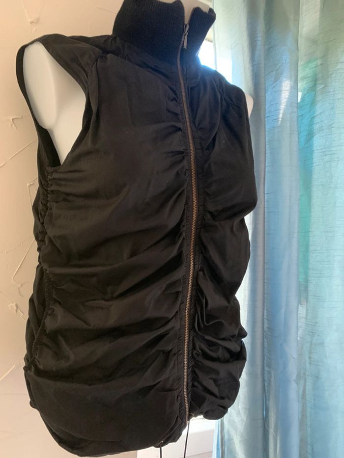 Veste sans manches Derhy taille 38 noire - photo numéro 3