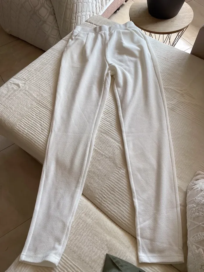 pantalon blanc