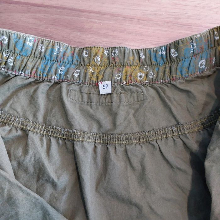 Jupe poète feuille kaki 2 ans - photo numéro 3