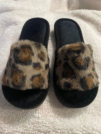 Chaussons léopard
