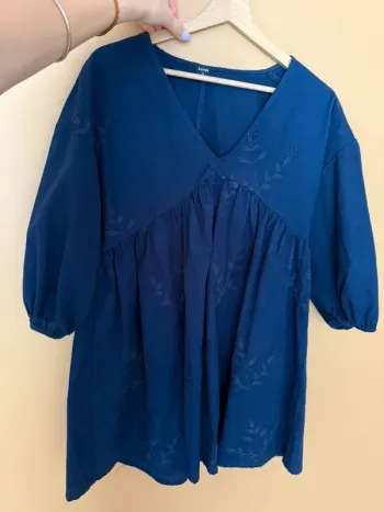 Robe bleue