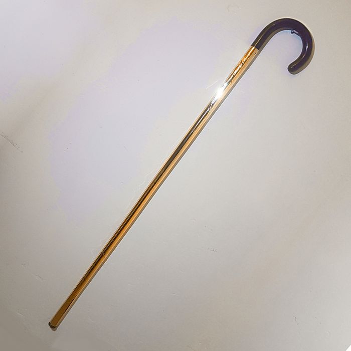 Canne de spectacle, doré brillant