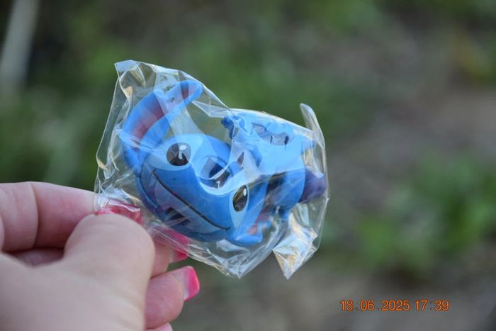Figurine stitch puzzle palz bleu - photo numéro 5