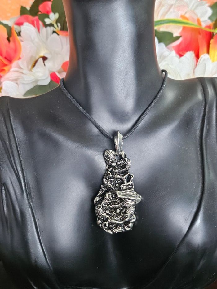 Collier cordon pour homme en acier inoxydable - photo numéro 2
