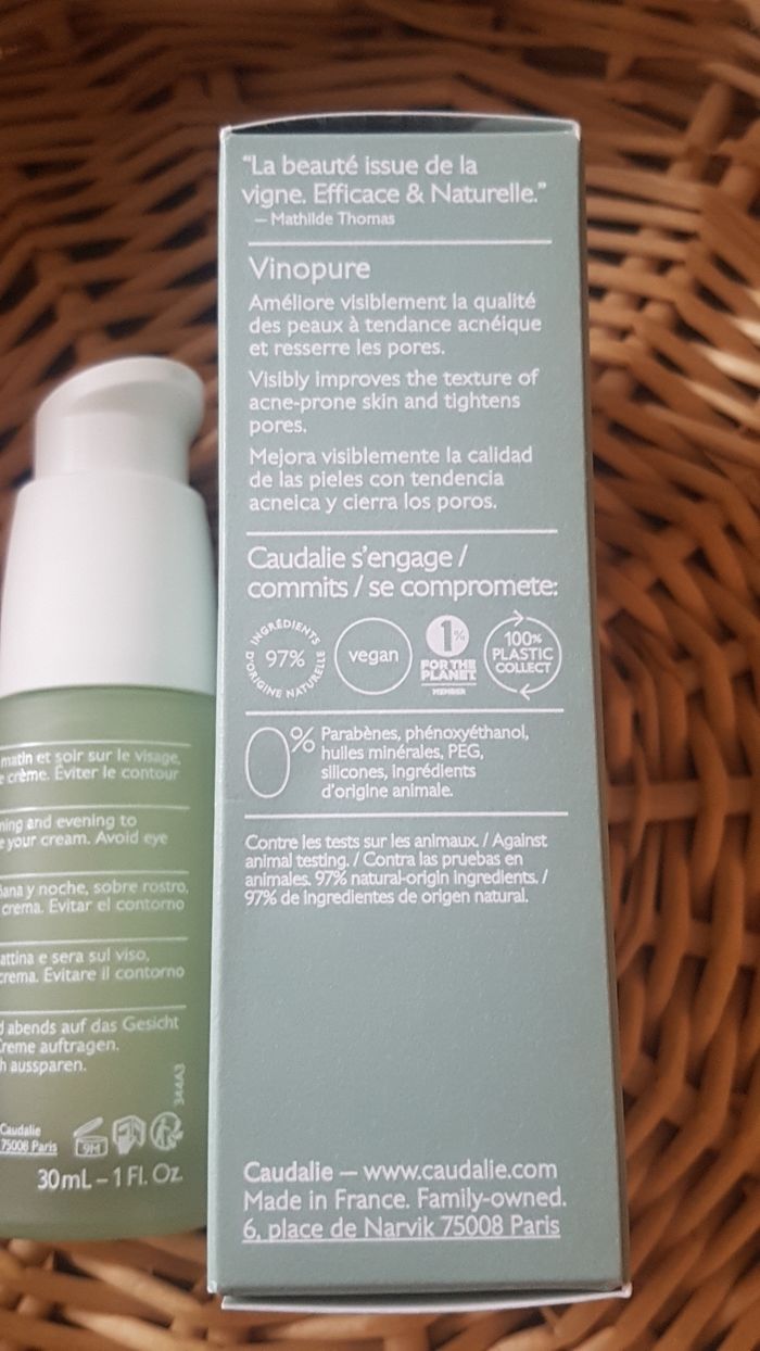 Caudalie sérum vinopure 30ml - photo numéro 4