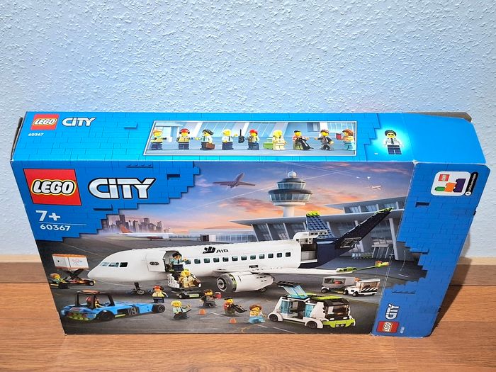 L’avion de ligne, boîte vide empty box – LEGO City 60367 – Collection / Rangement - photo numéro 5