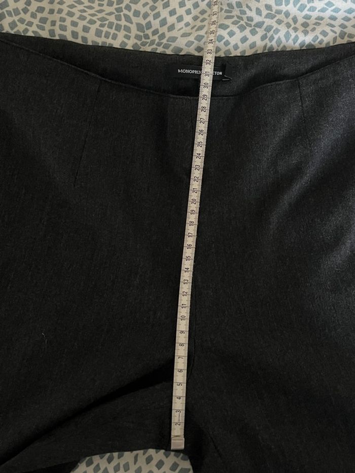 Pantalon de ville femme gris Autre ton taille 46/48 - photo numéro 7